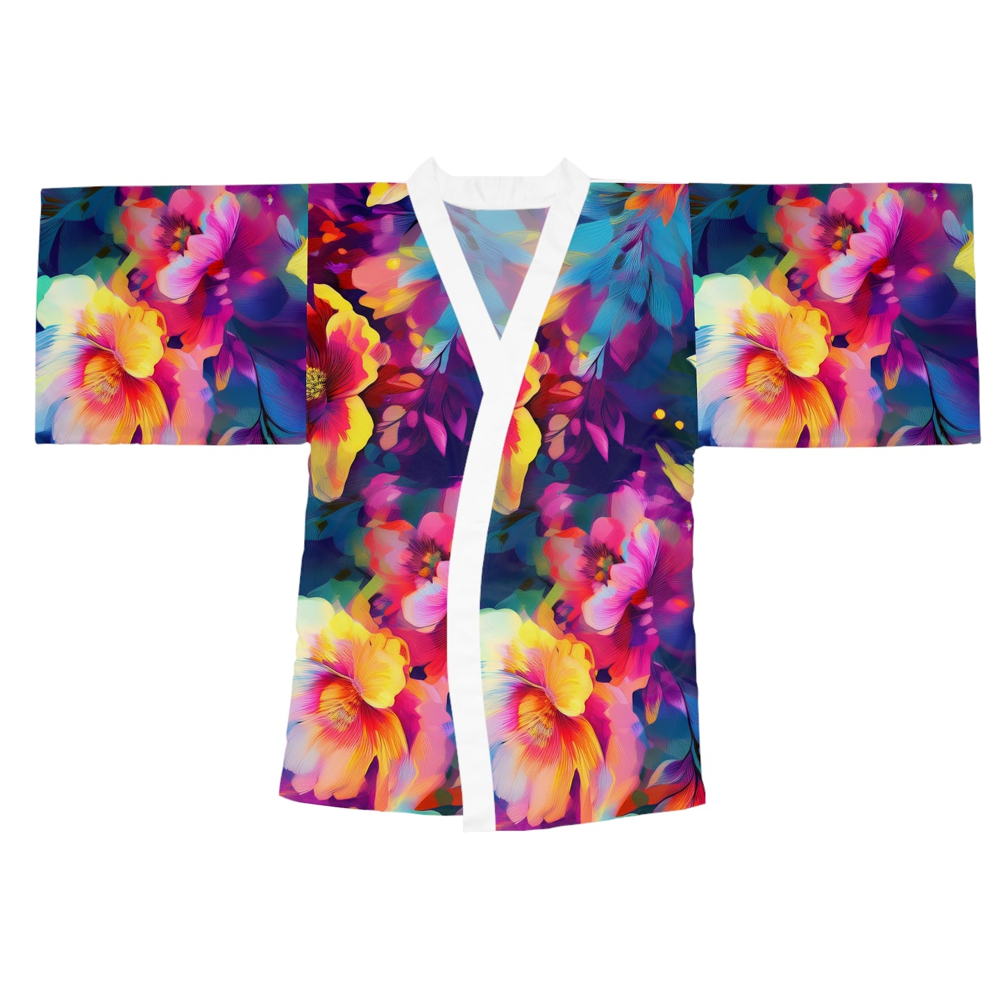 Long Sleeve Kimono Robe - Graceful, Bold, and Effortlessly Chic