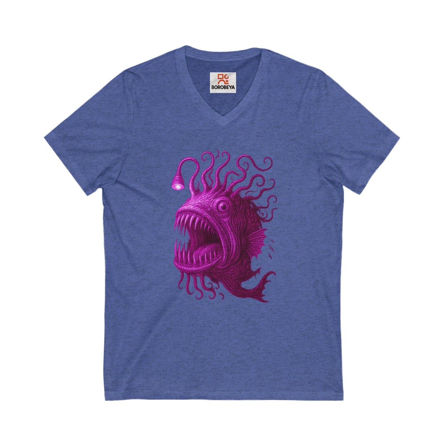 Unisex Jersey Short Sleeve V-Neck Tee