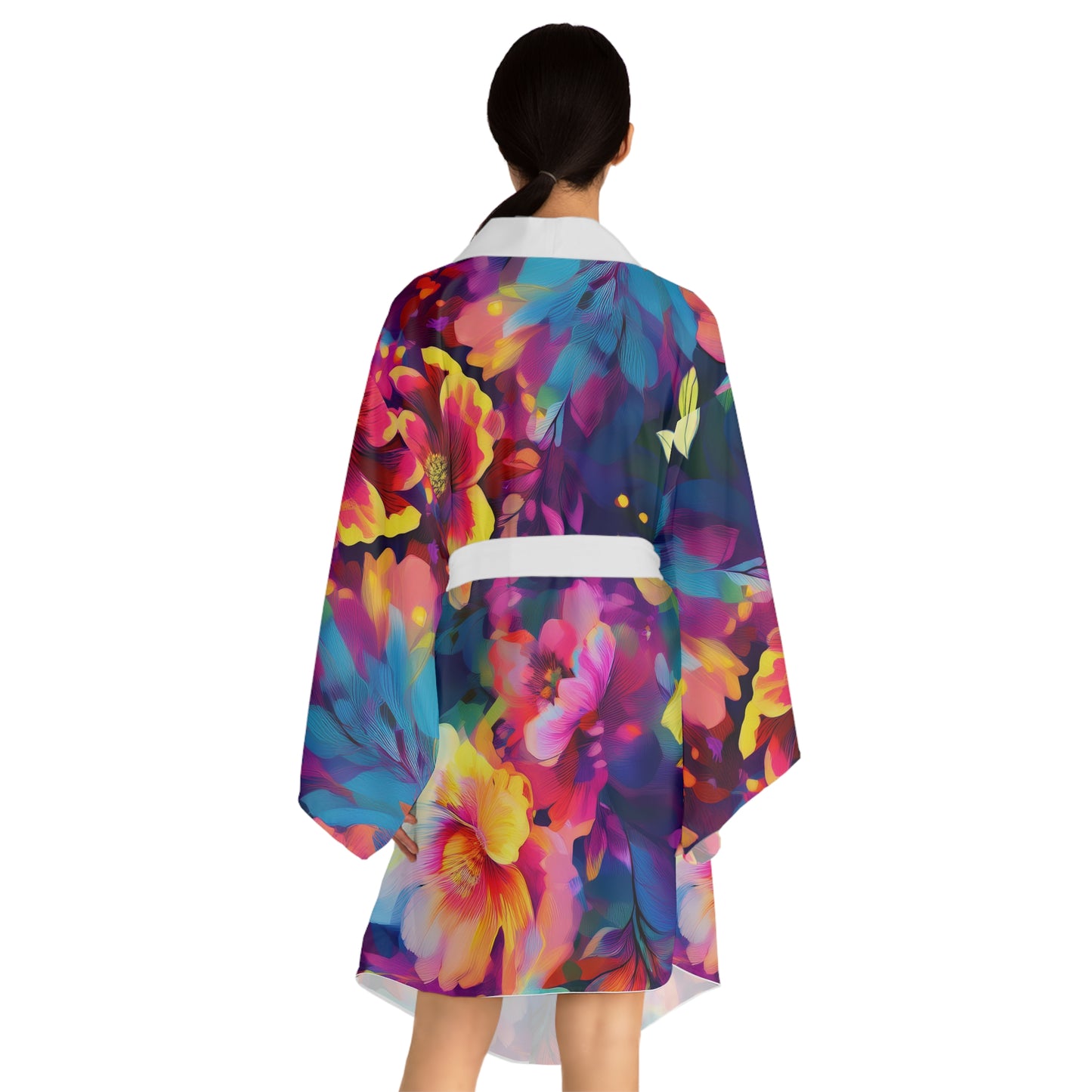Long Sleeve Kimono Robe - Graceful, Bold, and Effortlessly Chic