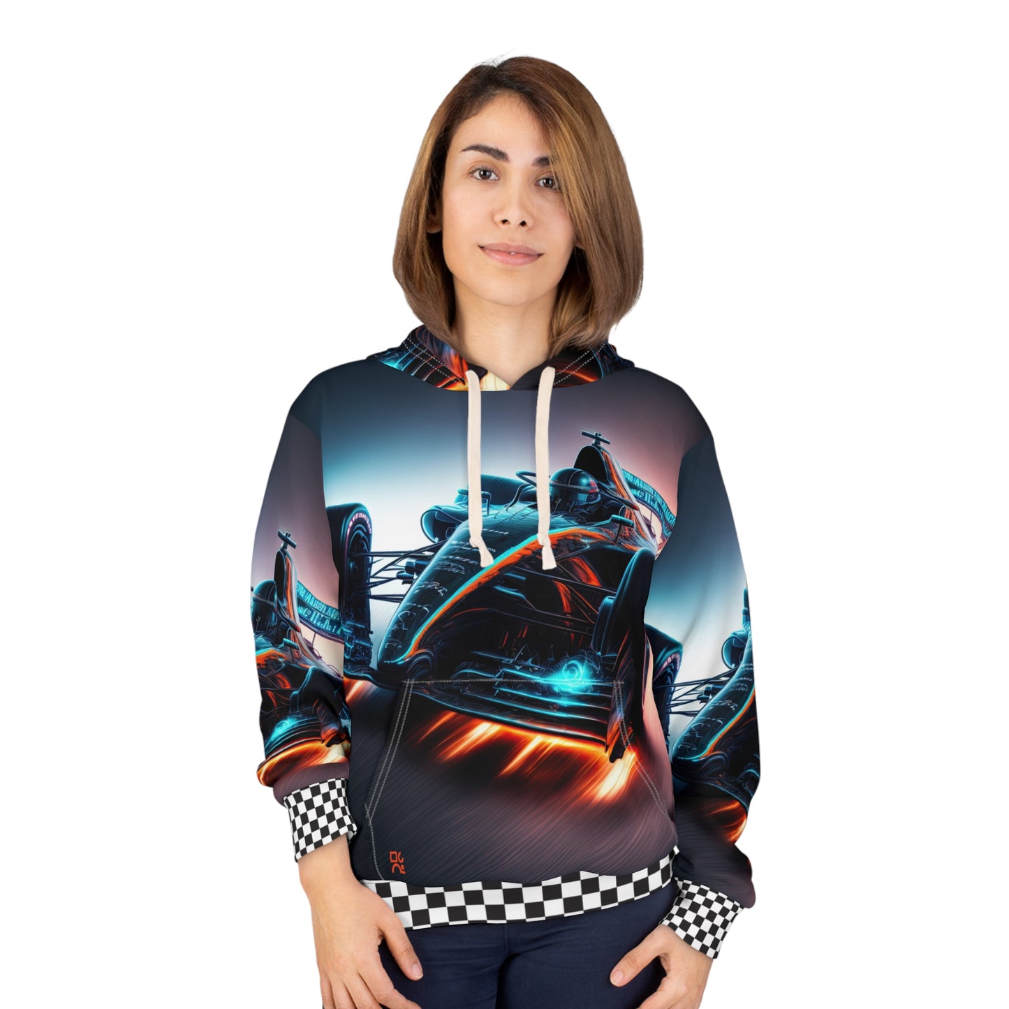 Racing-Themed Unisex Hoodie