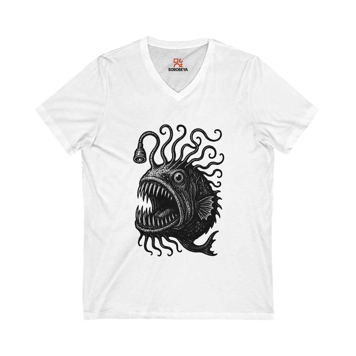 Unisex Jersey Short Sleeve V-Neck Tee