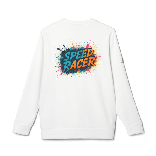 Racing Sweater - Cozy Meets Cool in This Unisex Fleece Crewneck