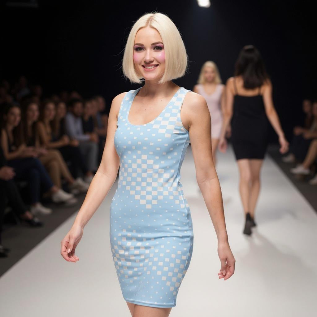 Second-Skin Dress - Skybox Shift