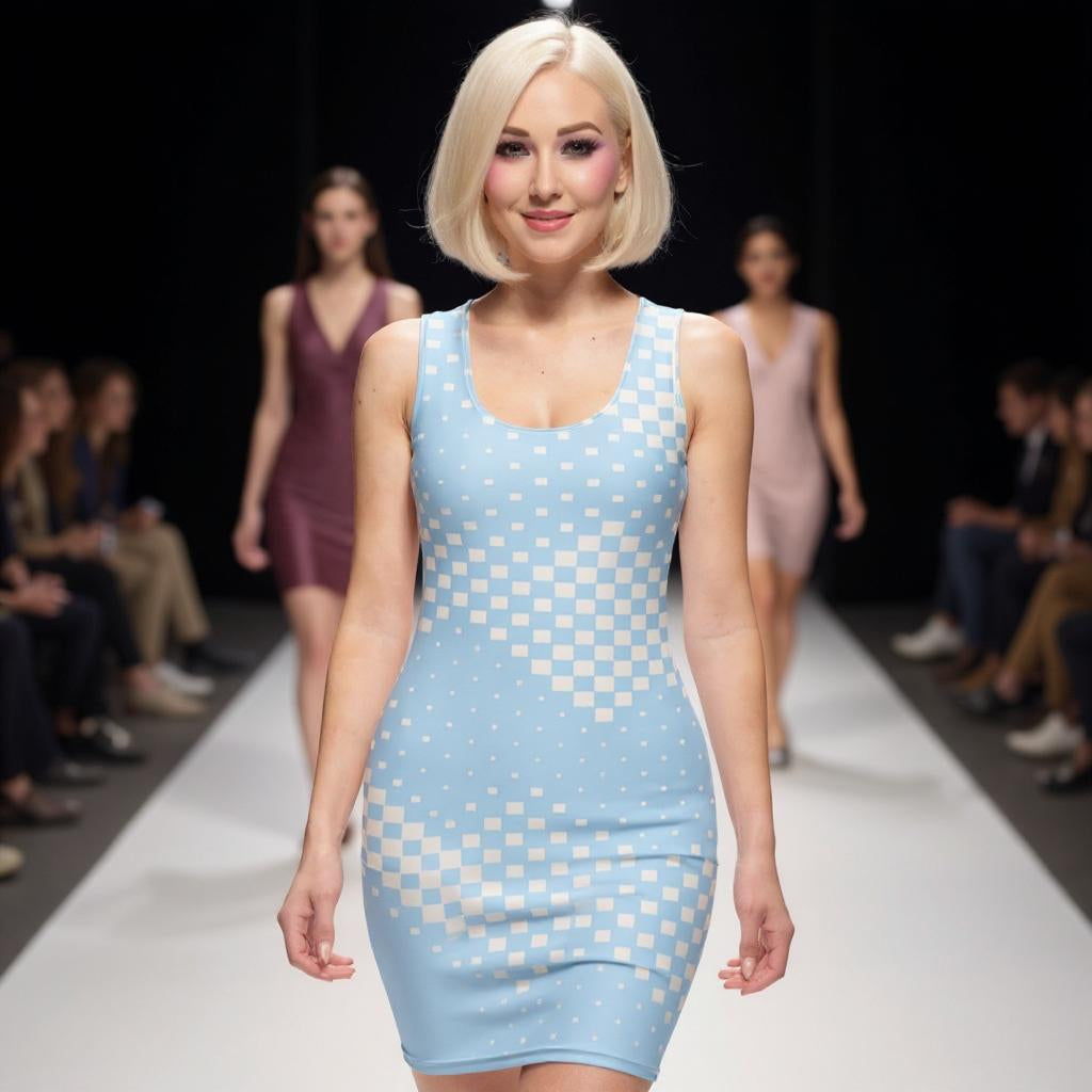 Second-Skin Dress - Skybox Shift
