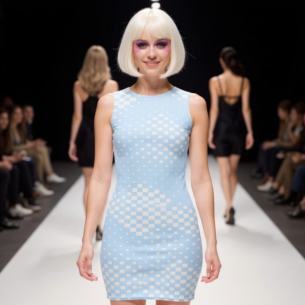 Second-Skin Dress - Skybox Shift