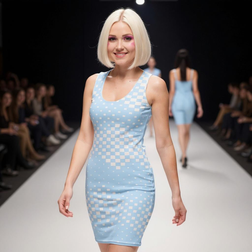 Second-Skin Dress - Skybox Shift