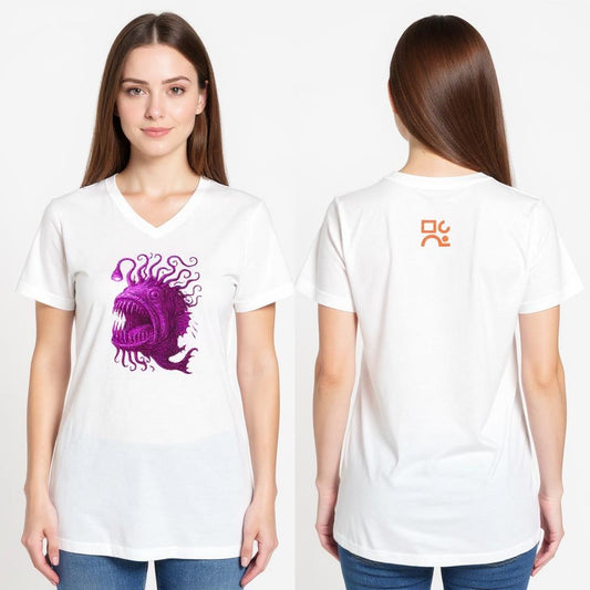 Unisex Jersey Short Sleeve V-Neck Tee