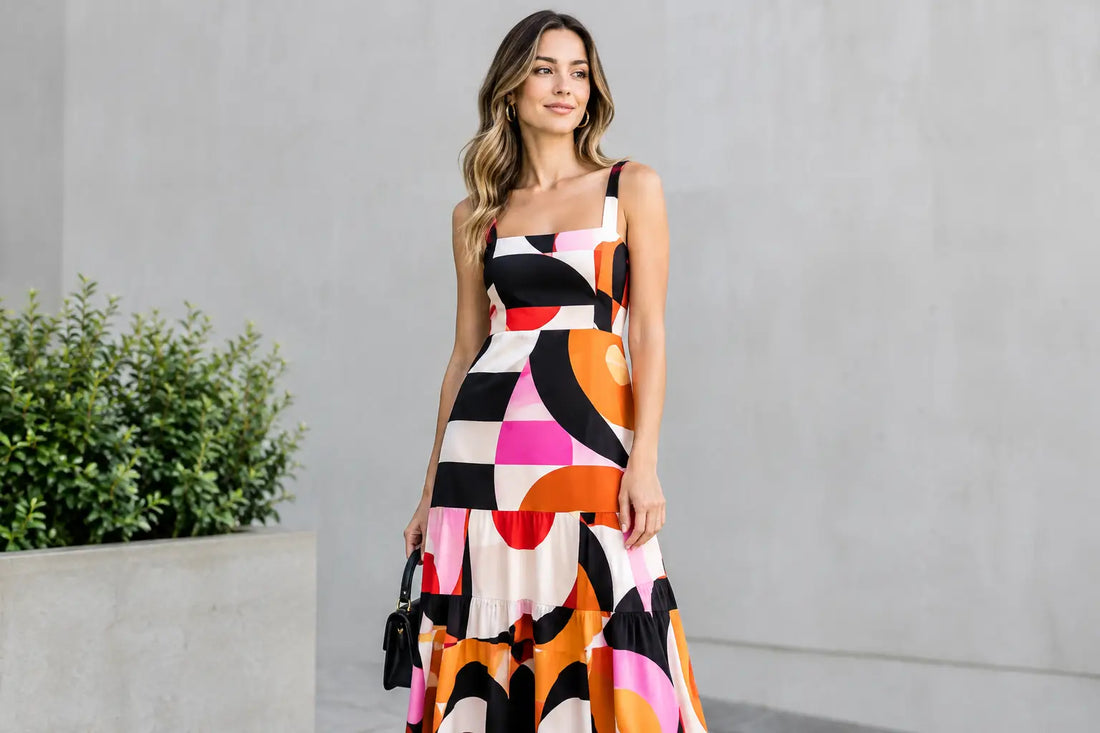Graphic Dresses That Bring the Whole Look