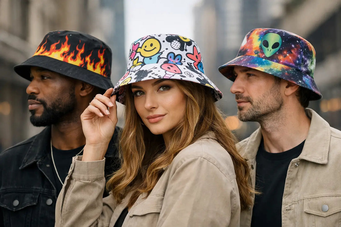 Graphic Bucket Hats for Adults With Real Style