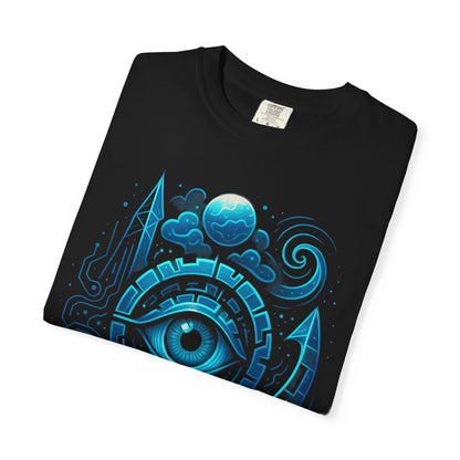 BOROBEYA Vision Portal — Garment-Dyed Graphic T-Shirt