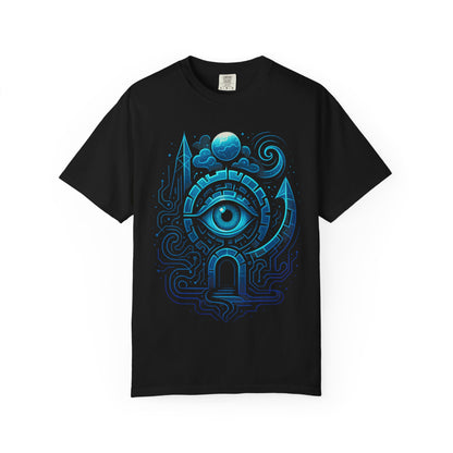 BOROBEYA Vision Portal — Garment-Dyed Graphic T-Shirt
