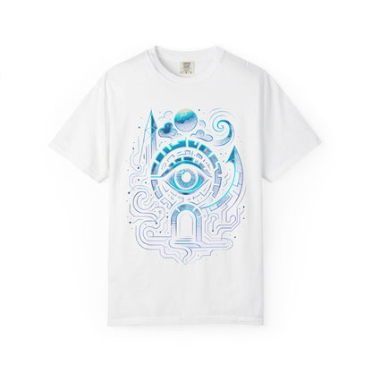BOROBEYA Vision Portal — Garment-Dyed Graphic T-Shirt