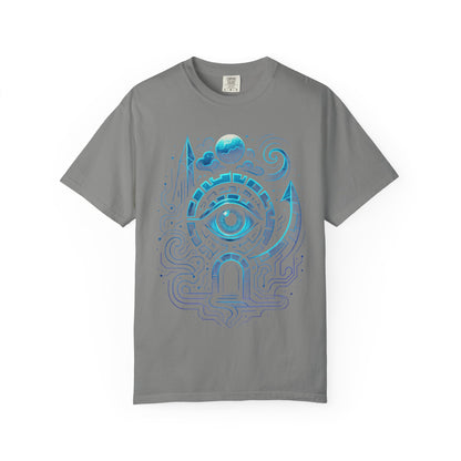 BOROBEYA Vision Portal — Garment-Dyed Graphic T-Shirt