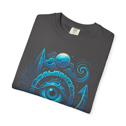 BOROBEYA Vision Portal — Garment-Dyed Graphic T-Shirt