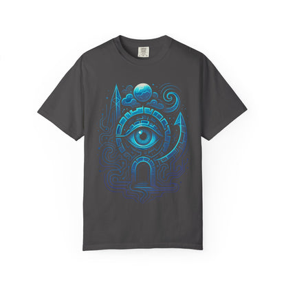 BOROBEYA Vision Portal — Garment-Dyed Graphic T-Shirt
