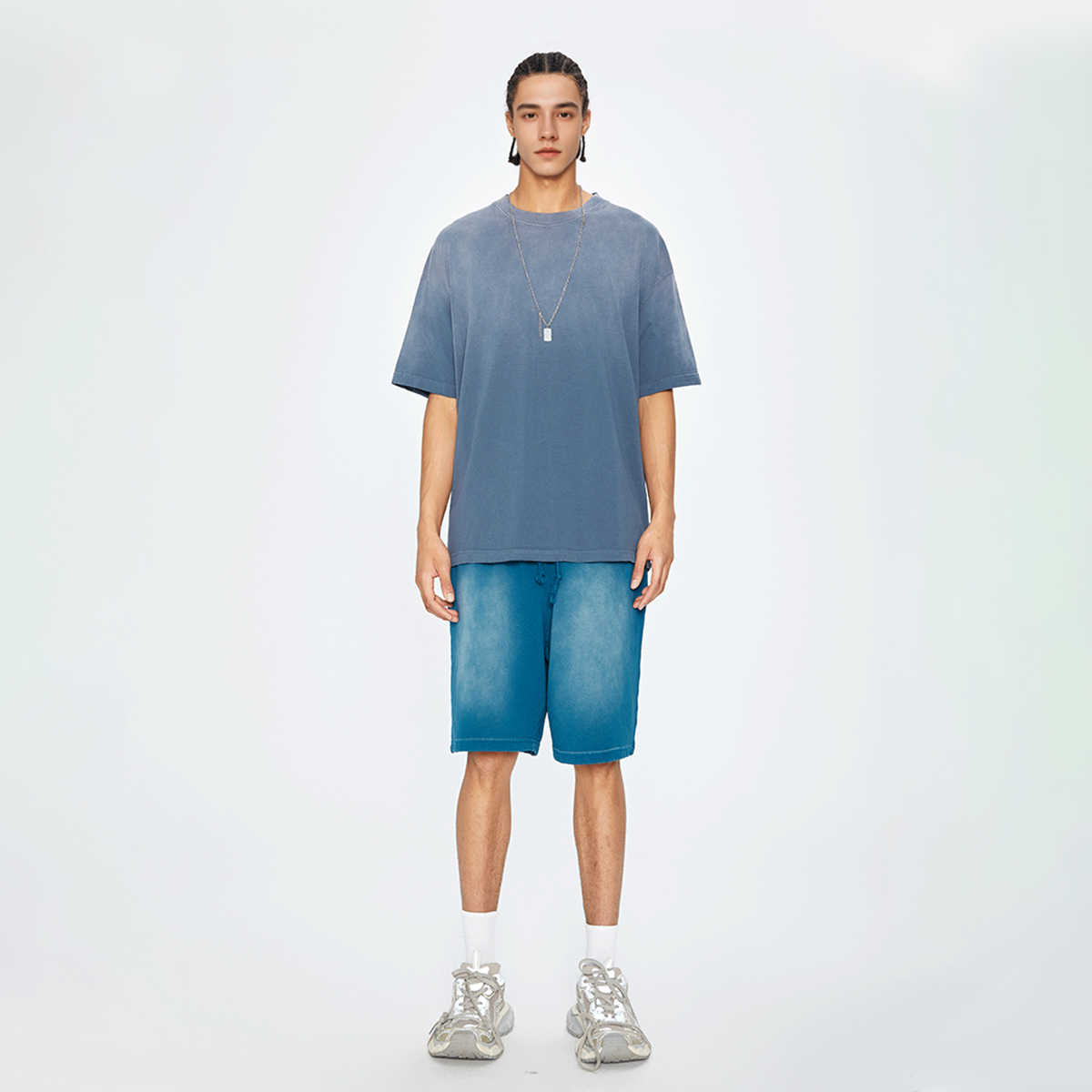 Unisex Heavyweight Washed Gradient T-Shirt (270GSM)
