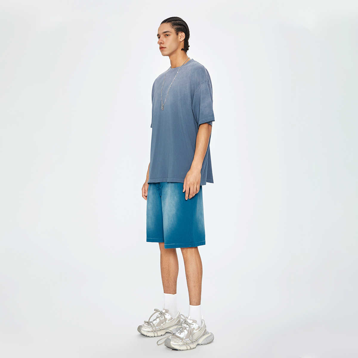 Unisex Heavyweight Washed Gradient T-Shirt (270GSM)