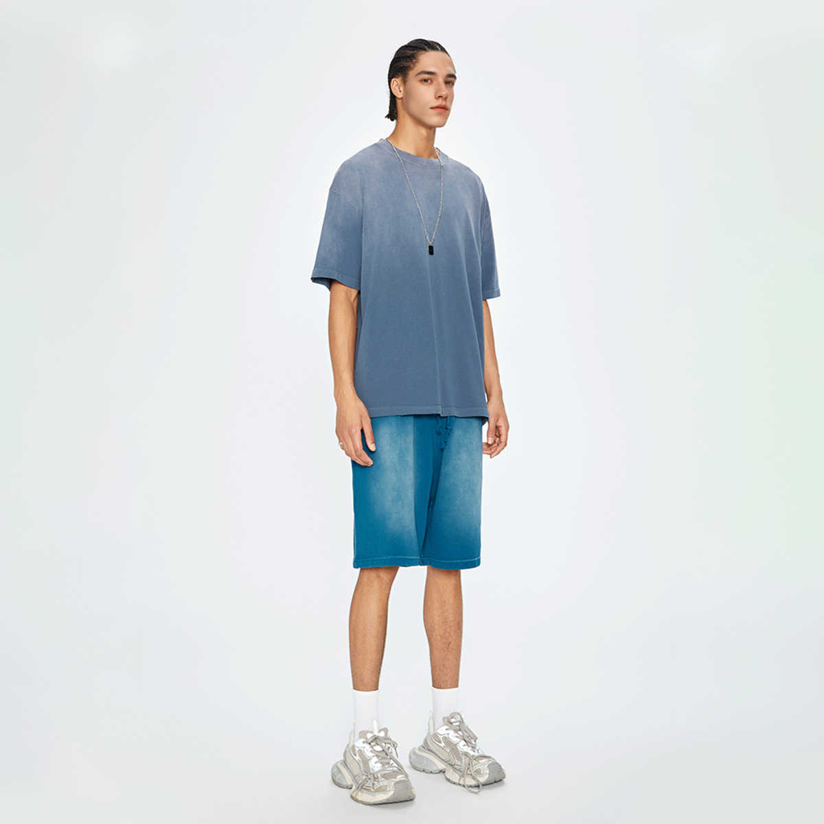 Unisex Heavyweight Washed Gradient T-Shirt (270GSM)