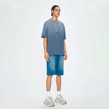 Unisex Heavyweight Washed Gradient T-Shirt (270GSM)