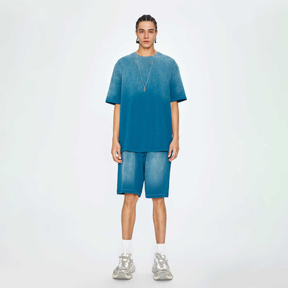 Unisex Heavyweight Washed Gradient T-Shirt (270GSM)