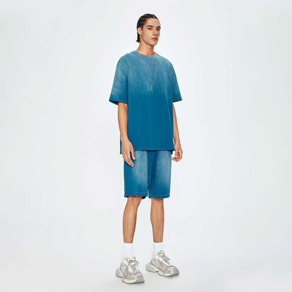 Unisex Heavyweight Washed Gradient T-Shirt (270GSM)