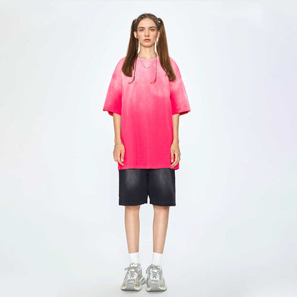 Unisex Heavyweight Washed Gradient T-Shirt (270GSM)