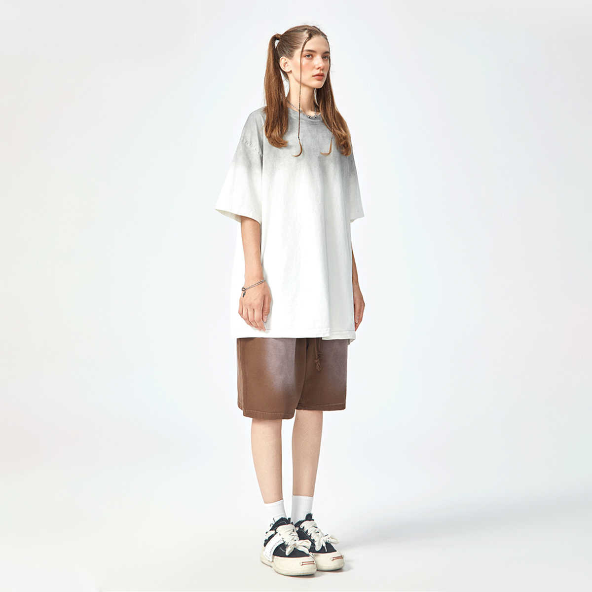 Unisex Heavyweight Washed Gradient T-Shirt (270GSM)