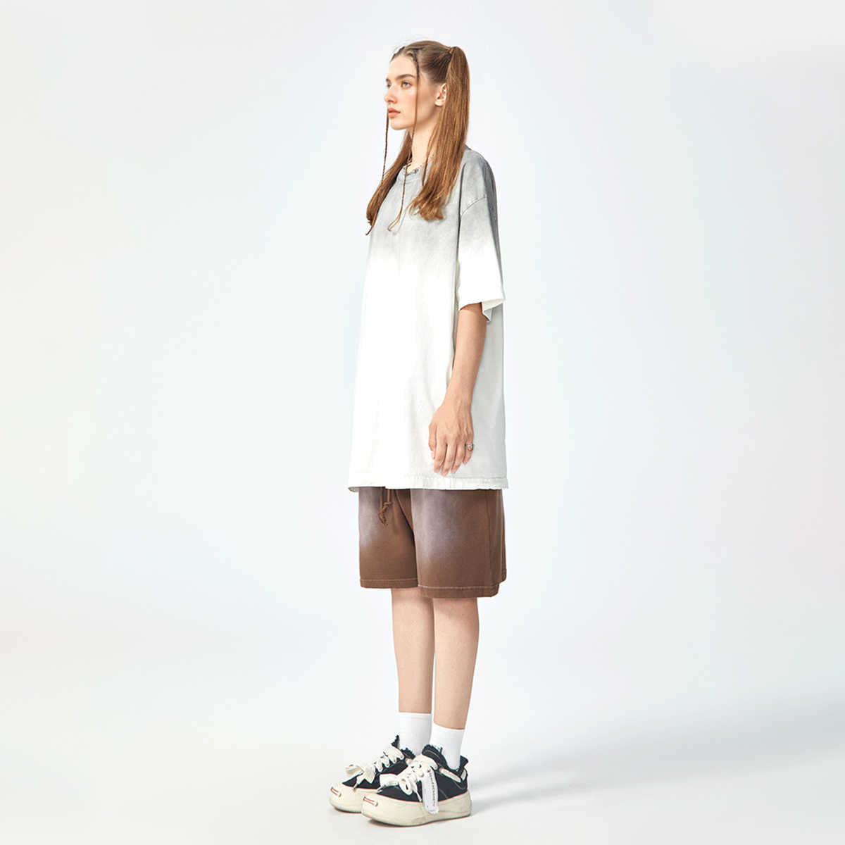 Unisex Heavyweight Washed Gradient T-Shirt (270GSM)