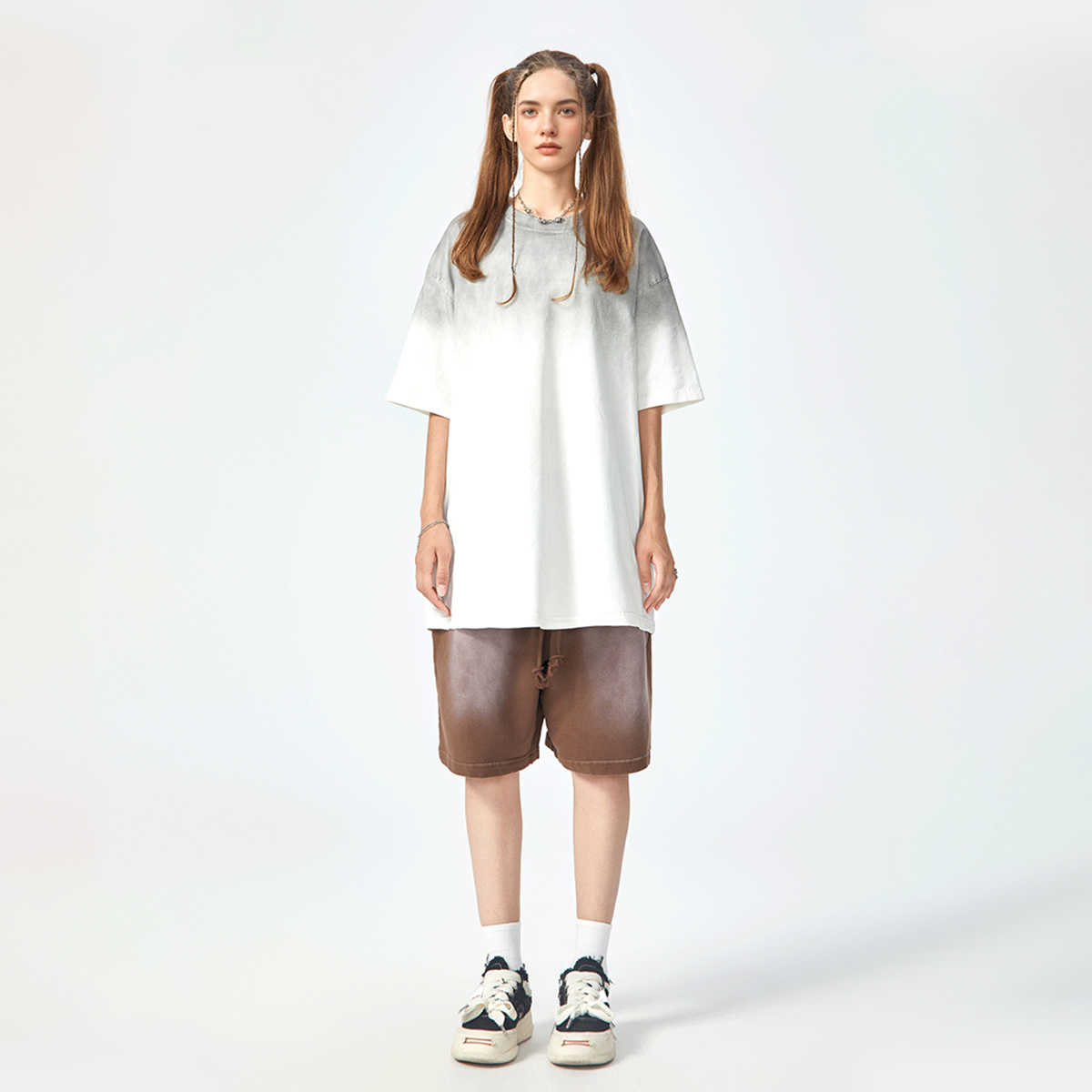 Unisex Heavyweight Washed Gradient T-Shirt (270GSM)
