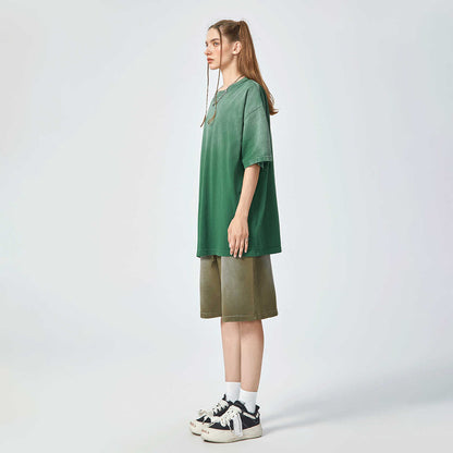 Unisex Heavyweight Washed Gradient T-Shirt (270GSM)