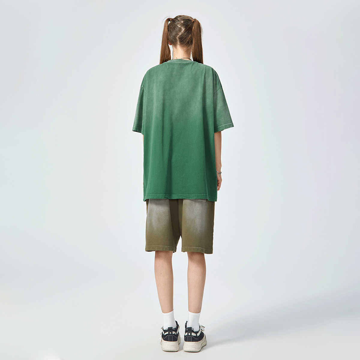 Unisex Heavyweight Washed Gradient T-Shirt (270GSM)