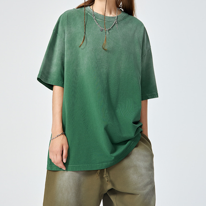 Unisex Heavyweight Washed Gradient T-Shirt (270GSM)