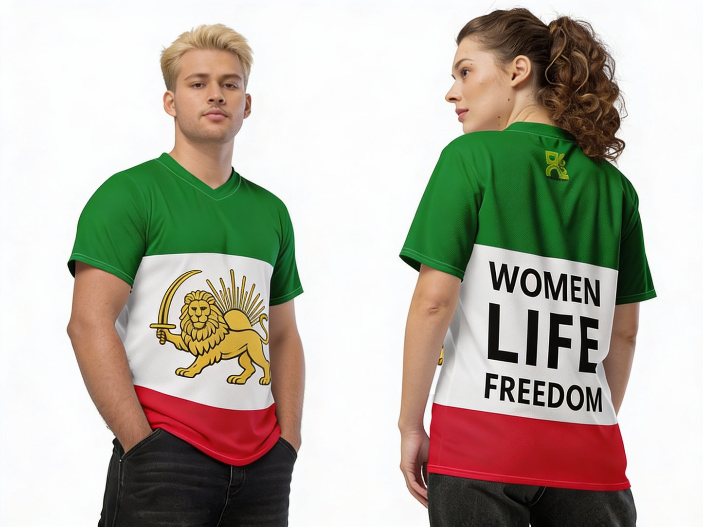 Limited Edition - Sports Jersey - Women, Life, Freedom