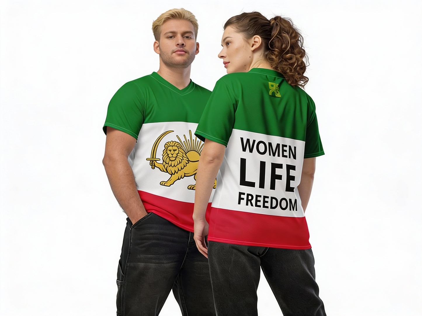 Limited Edition - Sports Jersey - Women, Life, Freedom