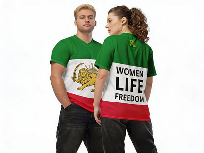 Limited Edition - Sports Jersey - Women, Life, Freedom