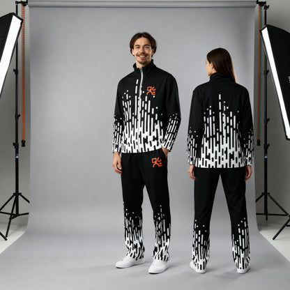 Premium Track Jacket & Joggers Set - Arapawa -Oval Pattern