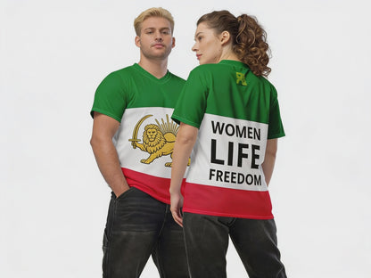 Limited Edition - Sports Jersey - Women, Life, Freedom